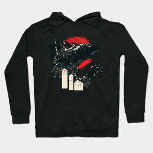 Japanese monster - Dino lovers Hoodie